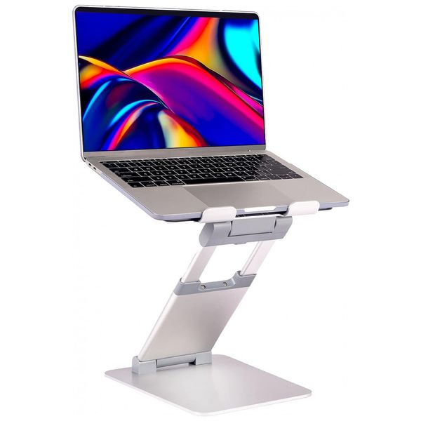 Soluções de suporte para torre para laptop, OBVUS SOLUTIONS, Prateado