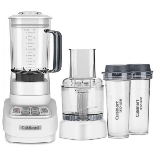 Liquidificador e Processador de Alimentos, 110V 700W, CUISINART BFP 650, Prateado