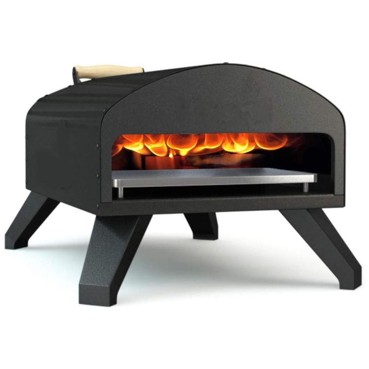 Forno-para-Pizza-ao-ar-livre-preto-NAPOLI-BY-BERTELLO-foto-0