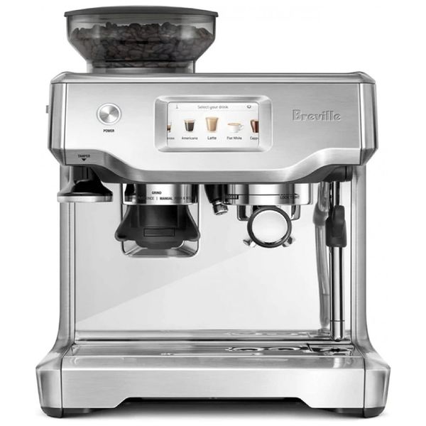 Máquina de café expresso Barista, BREVILLE BES880BSS, Prateado