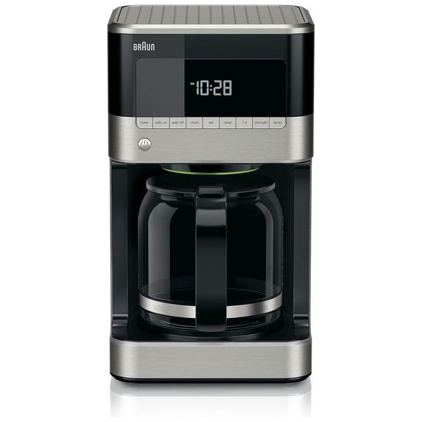 Cafeteira Elétrica Brew Sense Drip, preta, BRAUN KF7150BK, Preto