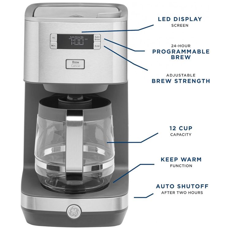 Cafeteira-Eletrica-Drip-GE-G7CDAASSPSS-Prateado-foto-2