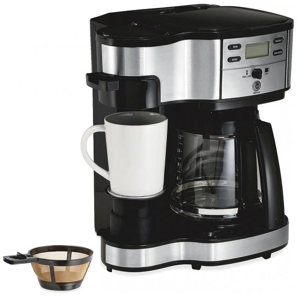 Máquina de café 2 way Brewer de, HAMILTON BEACH 49980A, Preto