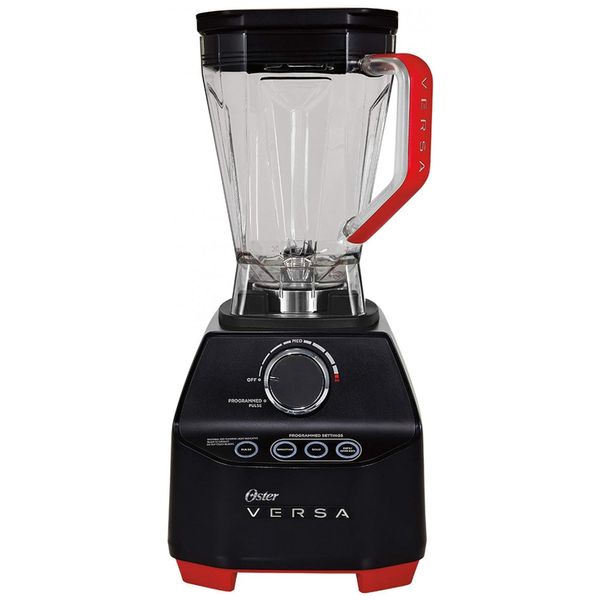 Liquidificador de Bancada 1.8L de Aço Inoxidável, 1400W, 110v, OSTER Versa Blender, Preto
