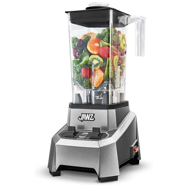 Liquidificador Profissional 1,9L com 2 Velocidades e Pulse, 110V 600W, JAWZ 83514, Prateado