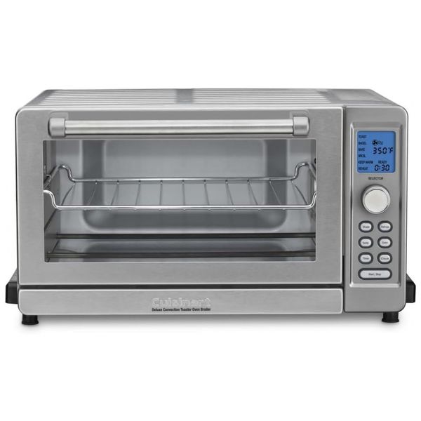 Forno Elétrico de Bancada com Tela LCD, 1800W, Aço Inoxidável, 110v, CUISINART TOB 135N, Cinza