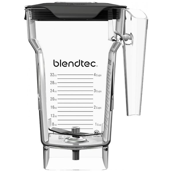 Copo, Jarra de Reposição para Liquidificador 2L Compatível com Modelo FourSide, BLENDTEC 40 609 50, Branco