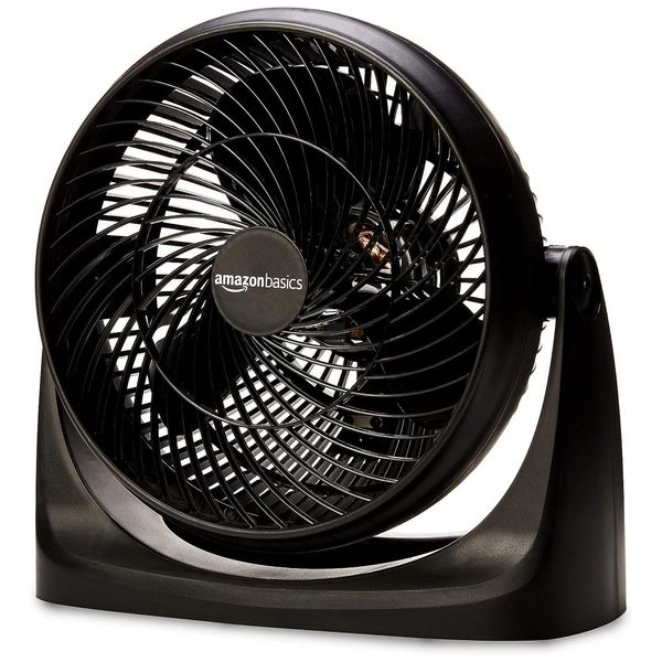 Ventilador de Mesa Silencioso com 3 Velocidades, 110V 70W,  FT26 16A, Preto