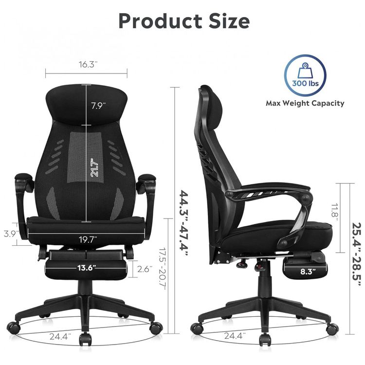 Cadeira-de-Escritorio-Ergonomica-Reclinavel-com-Apoio-para-foto-4