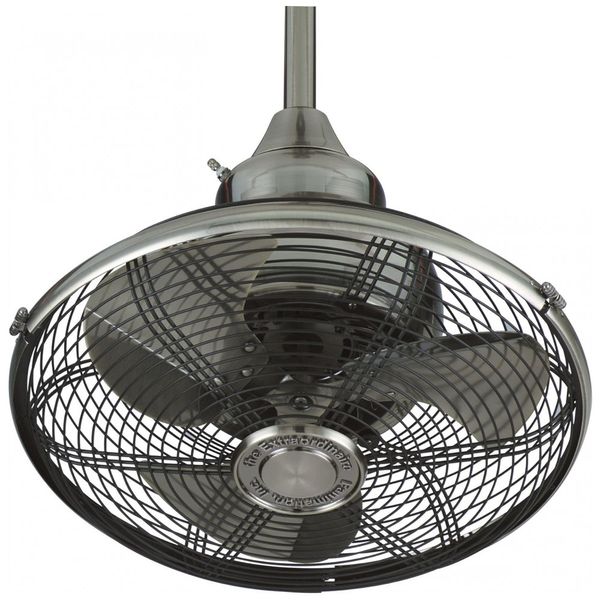 Ventilador de Teto com 3 Velocidades, FANIMATION OF110PW 220V, Cinza Escuro