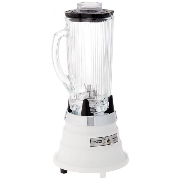 Liquidificador Comercial com Jarra de Vidro 1,1L, 110V 700W, Waring, Branco