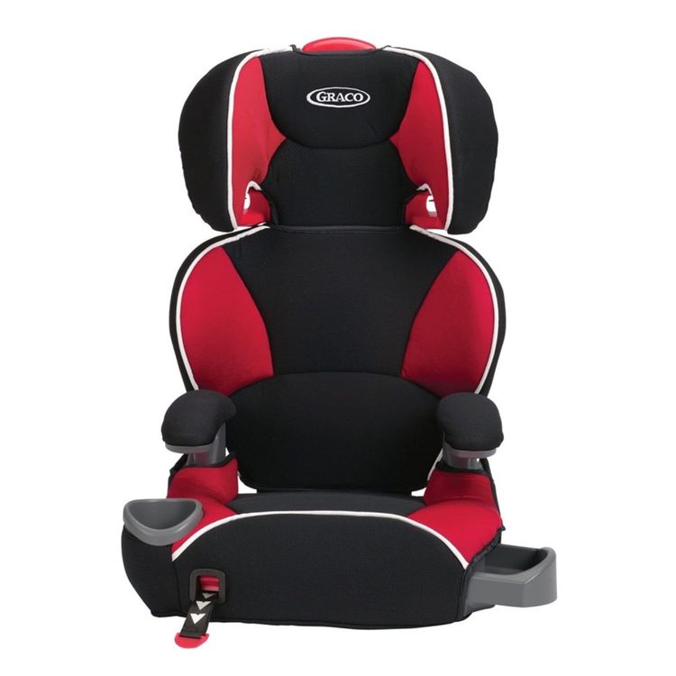 Bebe-Conforto-Affix-Highback-preto-e-vermelho-GRACO-foto-1