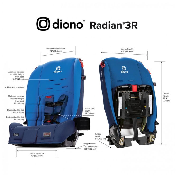 Radian-3R-Cadeira-de-Bebe-2-em-1-para-carro-azul-DIONO-foto-4