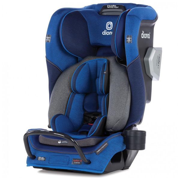 Bebê Conforto Radian 3 QXT 4 em 1 conversível, azul, DIONO 51224, Azul