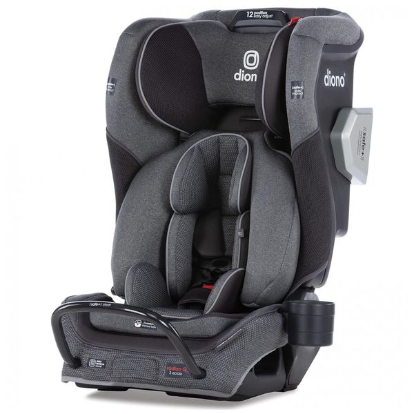 Cadeira de Bebê para carro conversível 4 em 1 Radian 3 QXT, cinza, DIONO 51221, Cinza