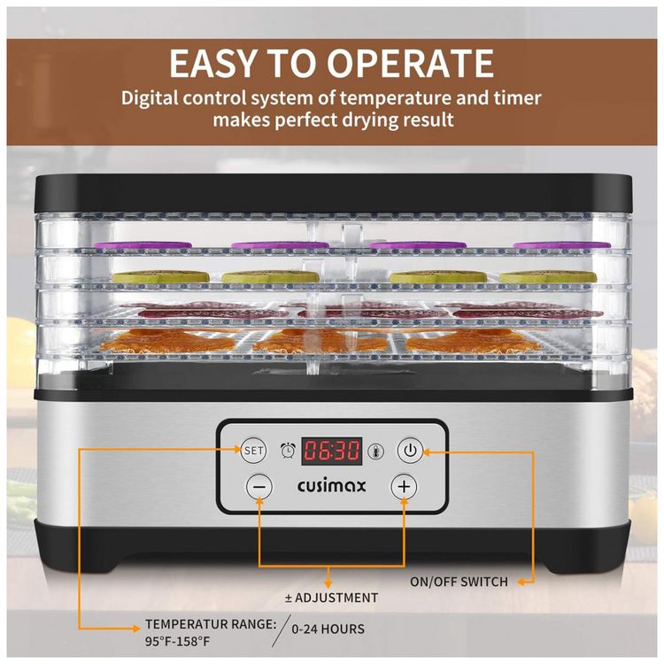 Maquina-para-desidratar-alimentos-4-bandejas-com-controle-foto-5