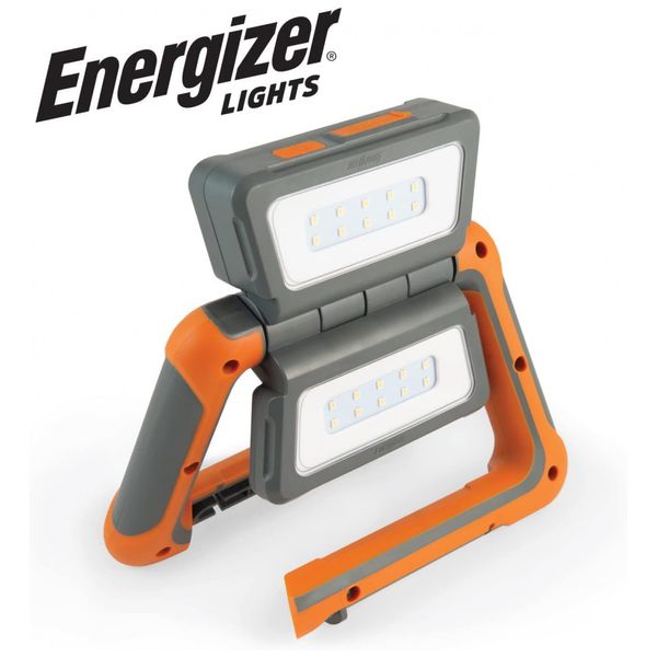 Multi Panel, Lanterna Led, 1100 lumens, 110 V, laranja e cinza, ENERGIZER, Cinza