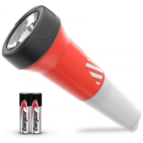 Weatheready, Lanterna de Led, 55 lumens, 2 baterias incluídas, ENERGIZER WRAH21E, Vermelho