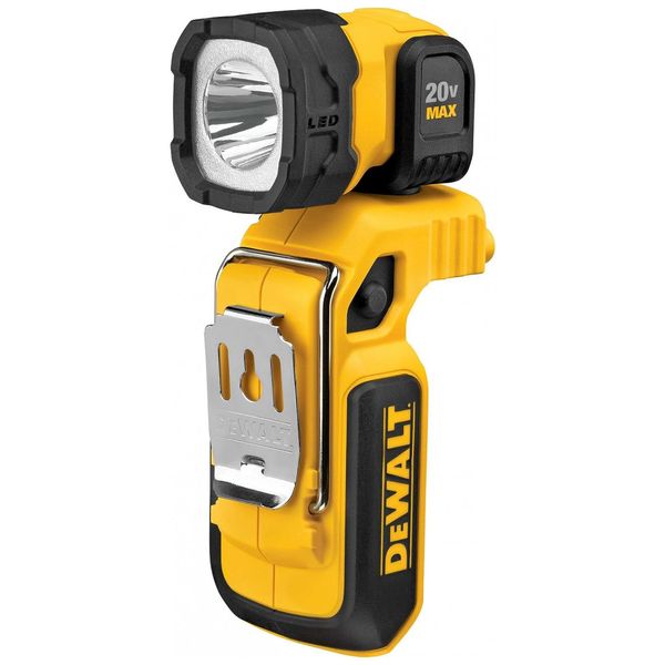 Lanterna Led, 160 lumens, 20 V, DEWALT DCL044, Amarelo