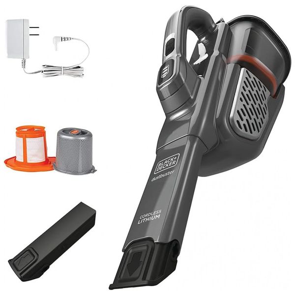 Aspirador de Pó, 750 mL,1200 W, 110 V, BLACKDECKER HHVK415B01, Preto