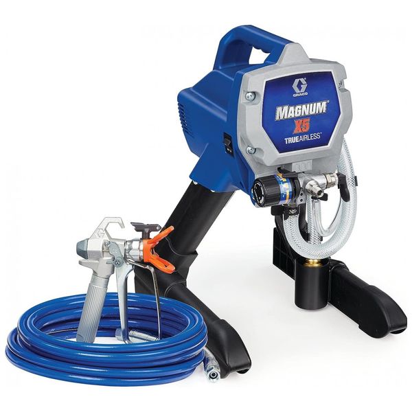 Magnum X5 Pistola de Pintura, tinta pulverizadora airless, 110v, GRACO 262800, Azul