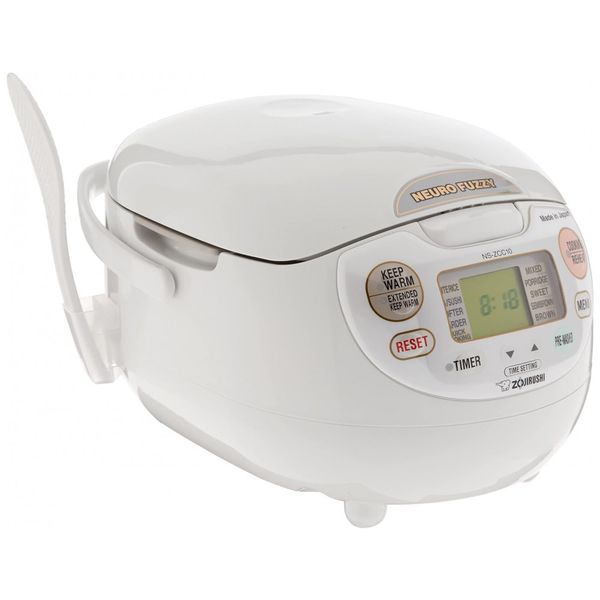 Panela Elétrica de Arroz, 1 L, 680W, branca, 110v, ZOJIRUSHI NS ZCC10, Branco