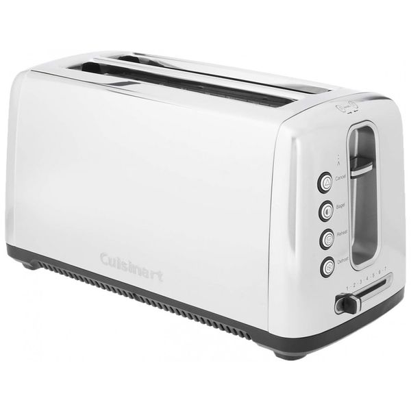 Torradeira, com 2 fatias,1500W, prata, 110v, CUISINART CPT 2400P1, Prateado