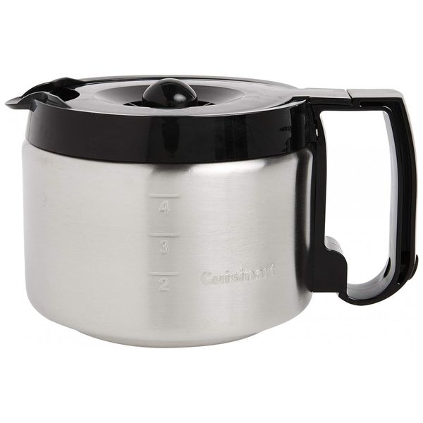 Jarra, Copo para Cafeteira, capacidade de 1,1 mL ou 4 xícaras, CUISINART DCC 450BRC, Preto