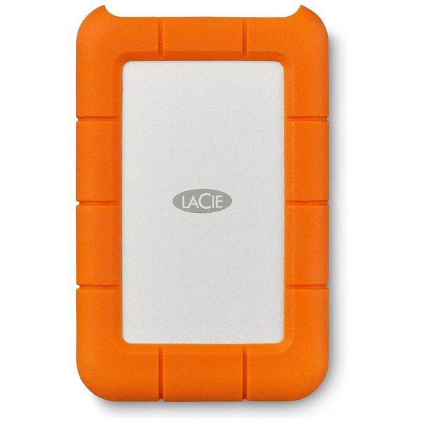 Rugged Disco Rígido Externo, à prova de choque, 2TB HDD USB 3.0, USB com LACIE STFR2000800, Prateado