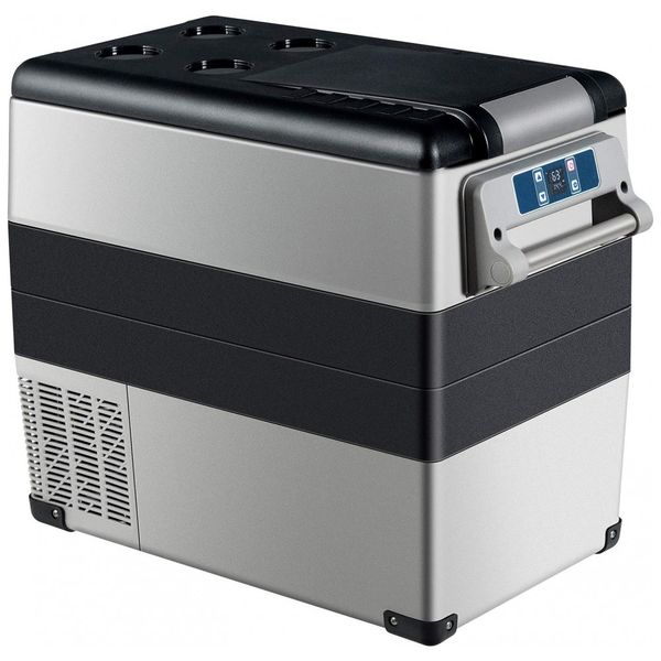 Mini Geladeira e Frigobar para carro Portátil, 12 24V DC, 110 AC, Capacidade 50L, 220v, COSTWAY EP24414US, Preto