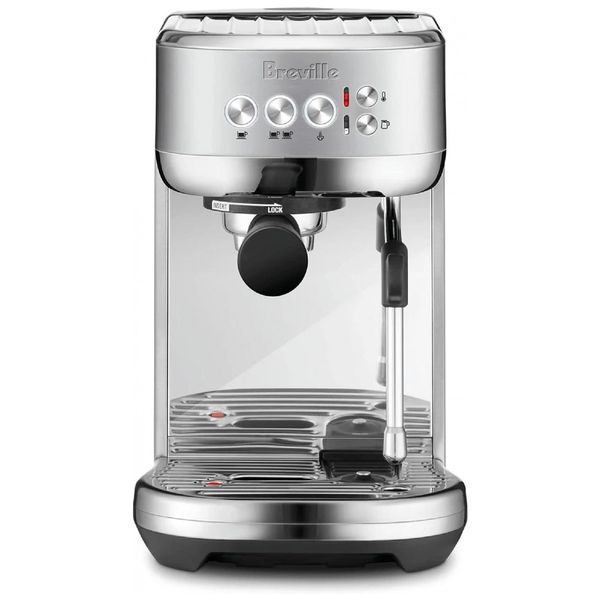 Cafeteira Elétrica Expresso 15Bar 1560W com Painel de Controle, 110v, BREVILLE BES500BSS1BUS1, Prateado