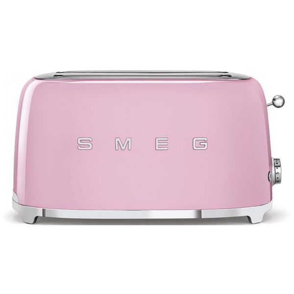 Torradeira 4 Slot, SMEG TSF03PKUS, Rosa