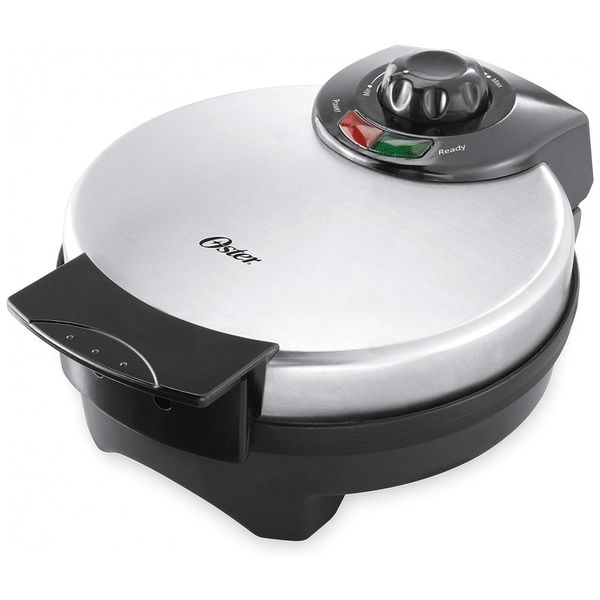 Máquina de Waffle,Temperatura Ajustável, 1080W, 110v, OSTER CKSTWF2000, Prateado