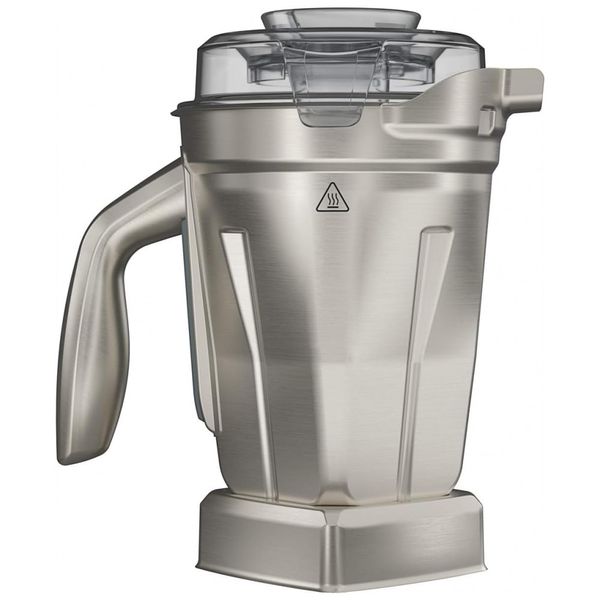 Jarra para Liquidificador de Aço Inoxidável com Cabo Ergonômico 1.4L, VITAMIX 067891, Prateado