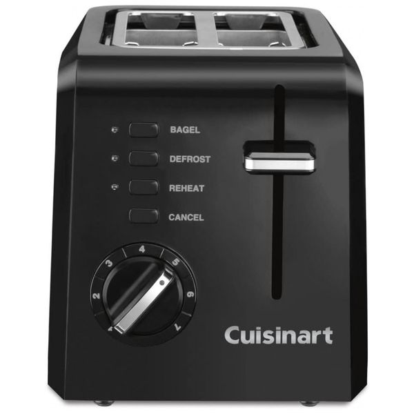 Torradeira 2 Fatias 7 Configurações, 900W, 110v, CUISINART CPT 122BK, Preto