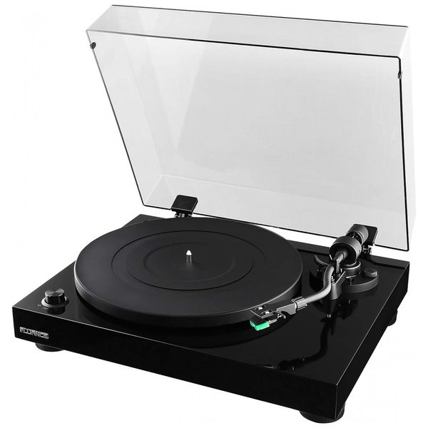 RT81 Vitrola Toca Discos de Vinil com Cartucho e Correia de Transmissão, FLUANCE RT81T, Preto