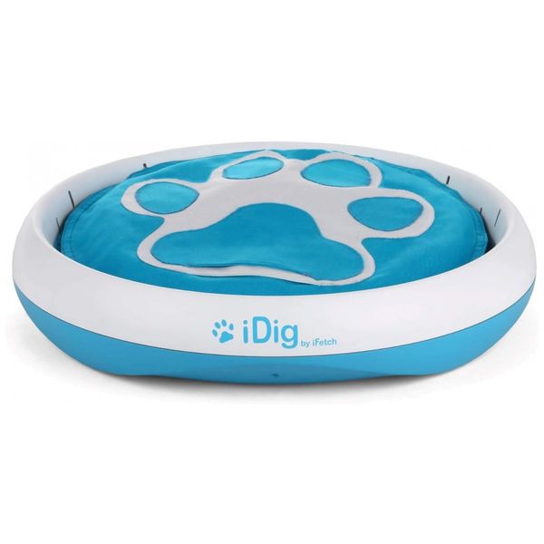 Brinquedo de Escavar para Cães com Porta Petisco, IFETCH Q 100, Azul
