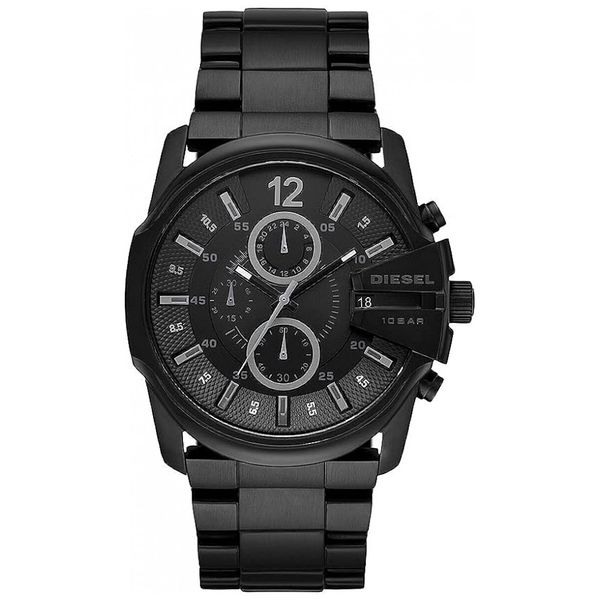 Relógio Masculino em Aço Inoxidável Master Chief, DIESEL DZ4180, Preto