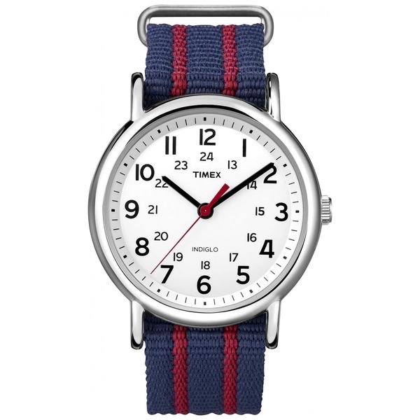 Relógio Weekender Unissex 38mm, TIMEX T2N7479J, Azul