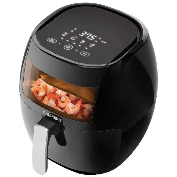 Fritadeira Elétrica Capacidade 7.5L 1700W, 110v, CHEFMAN TurboFry, Preto