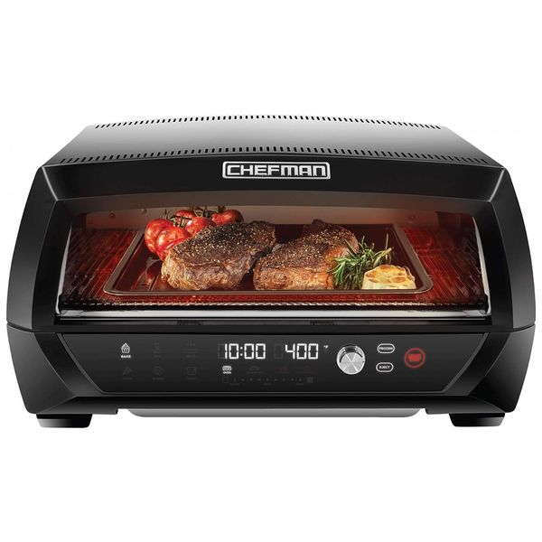Forno Elétrico de Bancada com 6 Funções de Cozimento 1800W, 110v, CHEFMAN, Preto