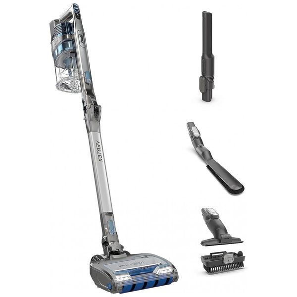 Aspirador de Pó Flexível e Leve Capacidade 400 mL Recarregável, SHARK IZ462H, Azul