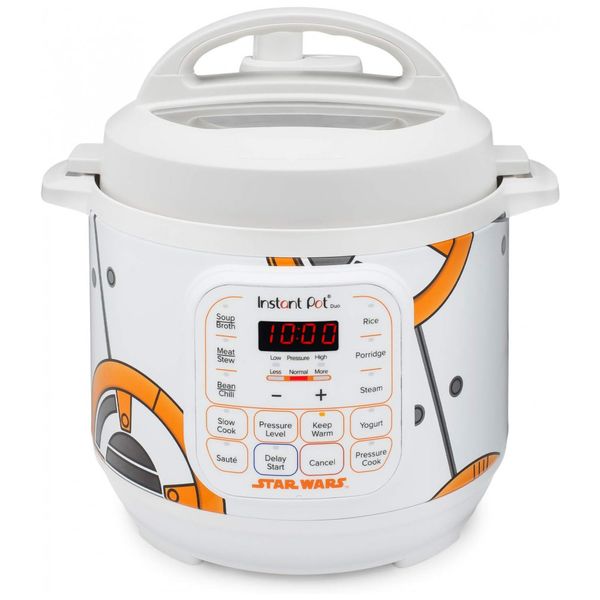 Panela de Pressão Elétrica Capacidade 2.8L Aço Inoxidável, INSTANT POT Star Wars 110 0033 01, Branco