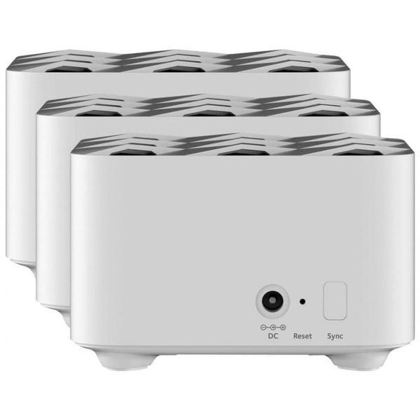 Orbi Roteador Wi Fi Mesh Vel 1.2Gbps Banda Tripla Área 557m2, NETGEAR RBK14 100NAS, Branco
