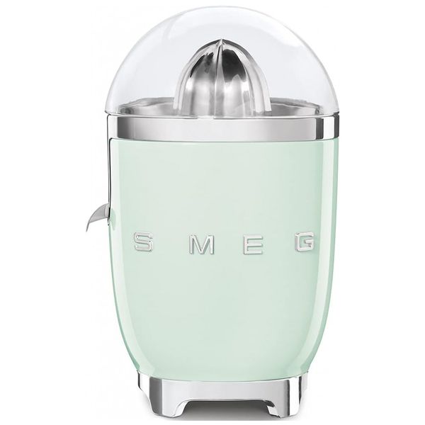 Retro Espremedor de Suco Automática 80W, Pastel, 110v, SMEG CJF01PGUS, Verde
