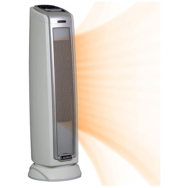 Aquecedor Cerâmico Portátil com Desligamento Automático 1500W 110V, LASKO 5775, Cinza