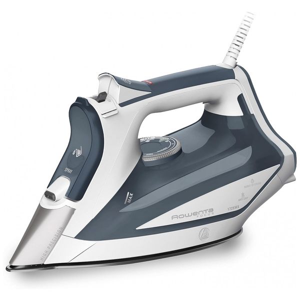 Ferro de Passar a Vapor Profissional 1725W, 110v, ROWENTA DW5280, Azul