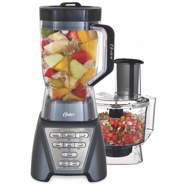 Liquidificador de Bancada Capacidade 1.9L com 7 Velocidades 1220W 110v, OSTER BLSTMB GTF 000, Cinza escuro