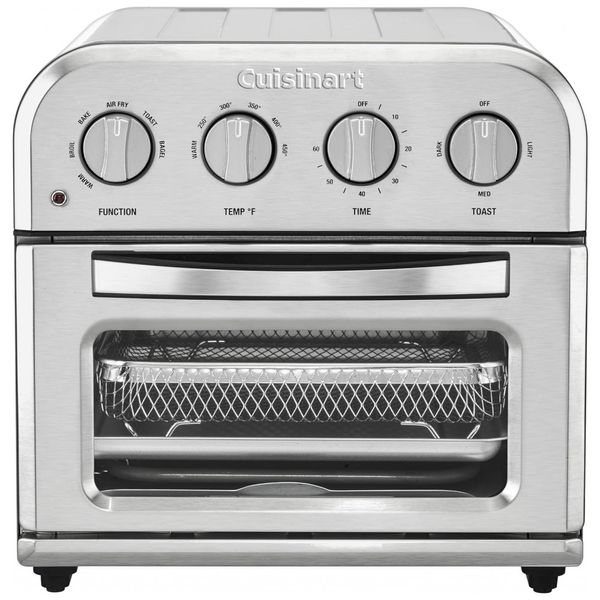 Forno Compact AirFryer Torradeira, CUISINART TOA 28, Prateado