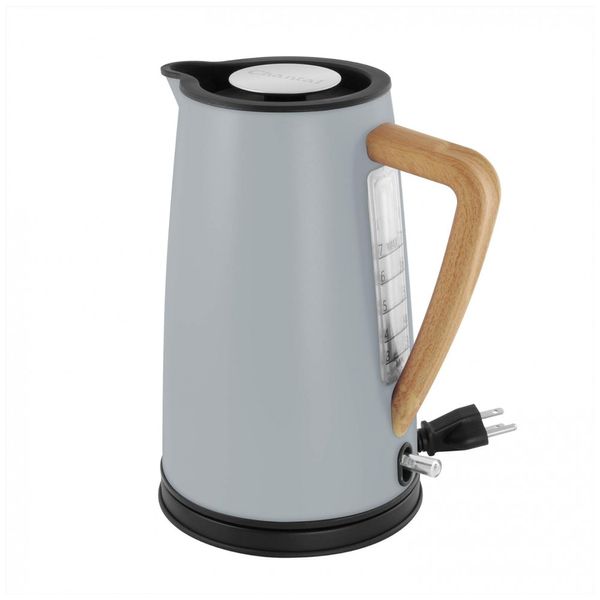 Chaleira Elétrica de 1.7L, Aço Inoxidável, 1500W, 110v, CHANTAL ELSL37 08O FM, Cinza